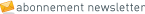 Inscription newsletter